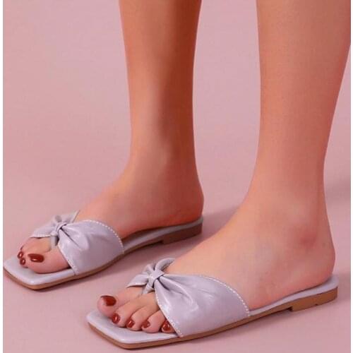 Sandals Women Platform Shoes 2021 Summer Fashion Open Toe Bow Outdoor Sport Slippers Sandals Women Beach Sandalias TGHDOF