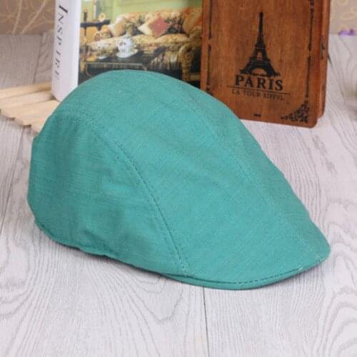 Spring and Summer Thin Bailey Hat Mens and Womens British Cotton Hemp Fashion Hat Simple Leisure Forward Hat Versatile Cap