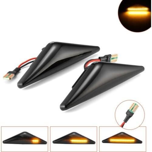 LED Dynamic Side Marker Lamp Turn Signal Light Indicator Blinker For Ford MONDEO 2000-2006 MK 3 FOCUS MK1 1998-2004 Car Styling