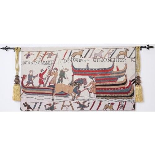 80*140CM home decoration Bayeux Tapestry ( la reine Mathilde ) Weavers wall hanging tapestry RS-10