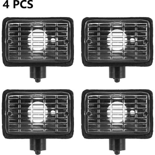 Ultra Bright LED Square Light Lamp For Axial SCX10 1/10 RC Climbing Car Off-road Model Vehicle Spare Parts