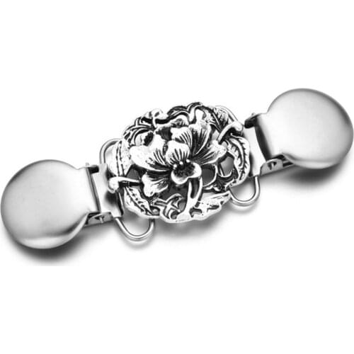 Woogge Silver Brooches For Clothes