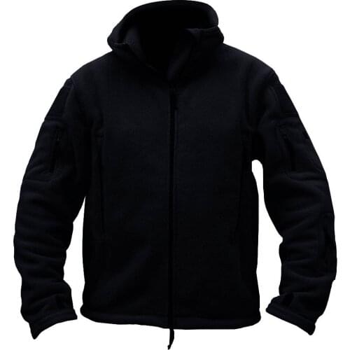 Winter Airsoft Military Jacket Men Fleece Tactical Jacket Thermal Hooded Jacket Coat Autumn Outerwear Mens Clothing 3XL