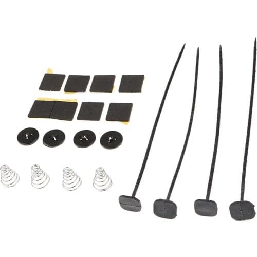 1 Set Perfeclan Electric Fan Radiator Car Fan Ties Straps Mounting Kit Universal Replacement Auto Cooling Accessories