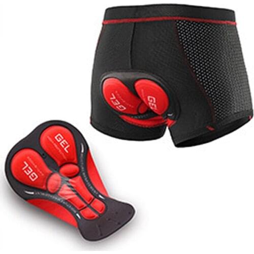 2021 Breathable Cycling Shorts Cycling Underwear 5D Gel Pad Shockproof Bicycle Underpant MTB Road Bike Underwear Man Shorts