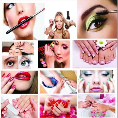 27style Choose NAIL MANICURE BEAUTY SPA PICTURE Art Film Print Silk Poster for Your Home Wall Decor 24x36inch