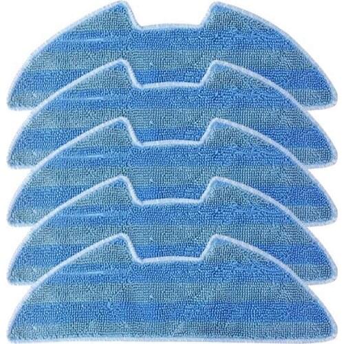 Moping Cloths 5PCS for Proscenic Robot Vacuum Cleaner 811GB 911SE 390T 5PCS Replacement Accessories Parts