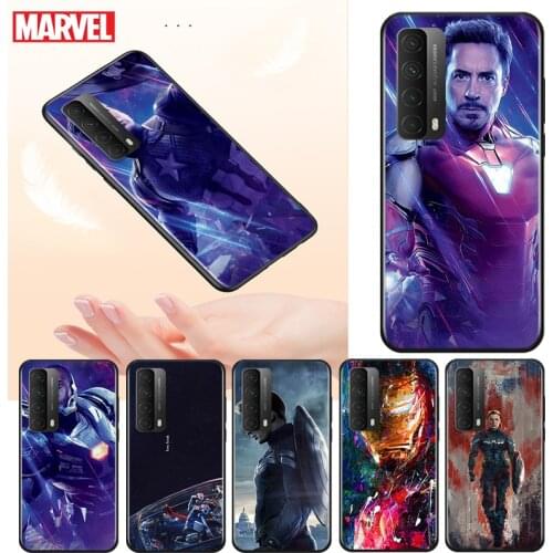 Avengers super hero cool For Huawei Y9S Y9A Y9 Y8P Y8S Y7P Y7A Y7 Y6S Y6 Y5P Y5 PRO Lite Prime 2020 2019 2018 Phone Case