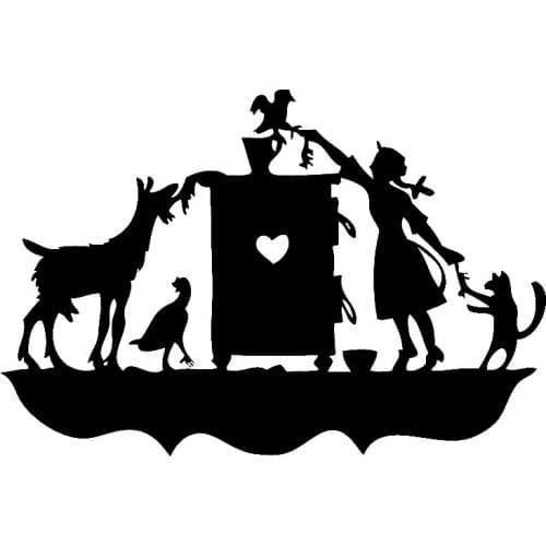 Childerns Book Car Decals Vinyl Decor Stickers High Quality Waterproof ZP150