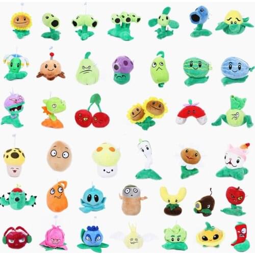 20Pcs/Lot 10CM-20CM Random Different Models Plants Doll Super Good Quality Soft Plush Toy