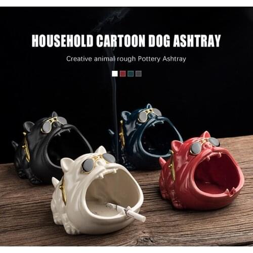 Cute Animal Car Polygonal Ashtray Creative Personality Trend Ashtray Modern Minimalist Car/Living Room Home Office Desk