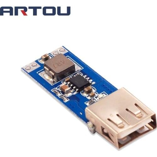 Power Charge Module Step Up DC-DC 3V/3.3V/3.7V/4.2V to 5V USB 1A 2A Step Up Step-Up Boost Converter Vehicle Power Charge Module
