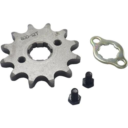 530 20mm 12T Front Engine Sprocket Fit For Honda Lifan ZongShen ATV Quad Dirt Pit bike Buggy motorcycle