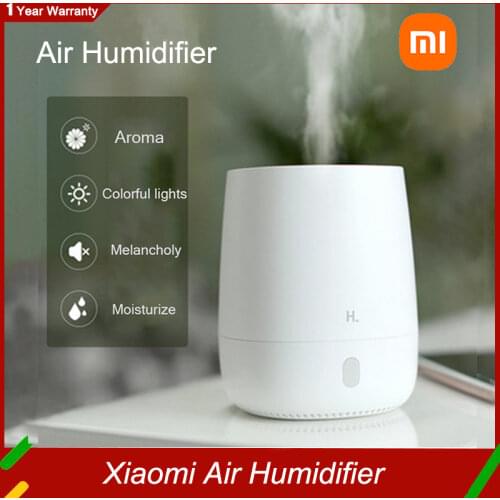Xiaomi Mijia Youpin HL Portable USB Mini Air Aromatherapy Diffuser Humidifier Quiet Aroma Mist Maker 7 Light Color Home Office