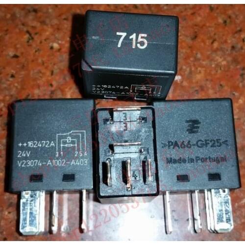 Relay 715 V23074-A1002-A403 PA66-GF25 V6-1C-24V-35A