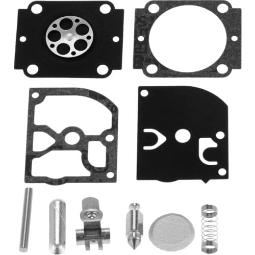 Carburetor Overhaul Gasket Diaphragm Rebuild Kit Fits for STIHL BG66 BG86 Blowers C1M-S144 C1M-S144A Zama RB-155 RB-164