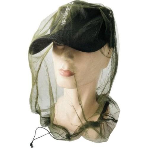 Sunshade Mask Mosquito Fly Net Outdoor Fishing Hat Head Protector Easy View Net Insect Fishing Fly Hard Hat Fishing Caps