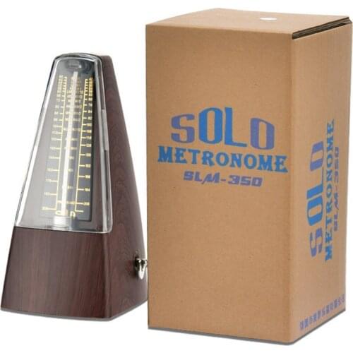 Traditional Wind Up Mechanical Metronome Universal Guitar Violin Zither Piano Metronome Musical Instrument