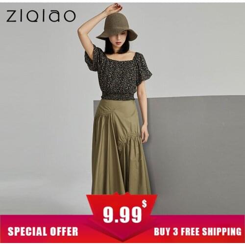 ZIQIAO Short Sleeve Shirts For Women