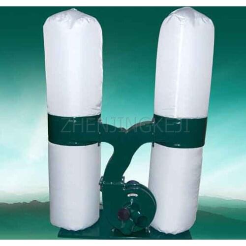 2.2KW Dust Vacuum Cleaner Equipment 220V/380V Carpentry Wood Machinery Industrial Bag Dust Collector Copper Wire Motor Tools