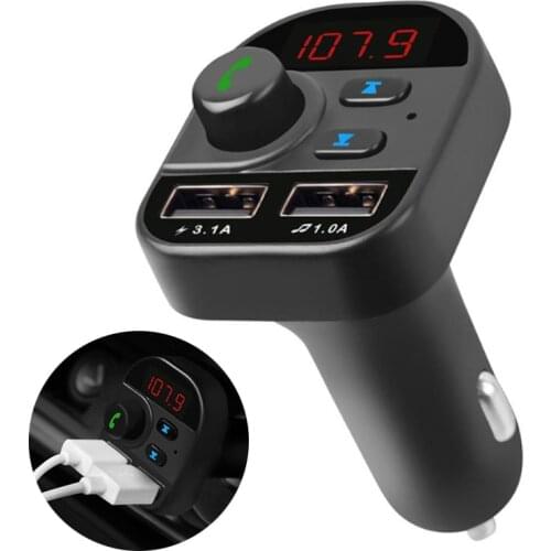 Wireless FM Transmitter MP3 Player Dual USB Charger TF Car Handsfree Kit Wireless Radio FM Transmitter MP3 Player 2 USB Charger