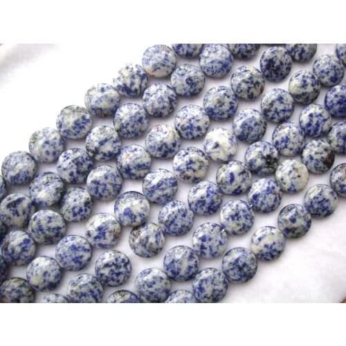 Sodalite Coin/Round 20mm Loose Beads For Jewelry Making DIY Bracelet Necklace Earrings