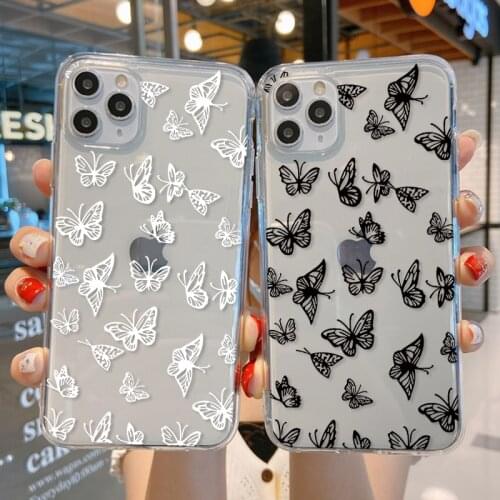 Phone Case For Huawei P30 P40 P20 Honor 20 10i 10X 10 Lite E Pro 9X 8X P Smart Y6 Y7 Y9 2019 2020 2021 Nova 5T Butterfly Covers