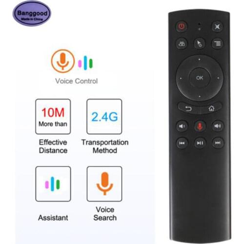 G20/G20S/G20BTS 2.4G Wireless Bluetooth 5.0 Air Mouse Gyro Voice Control Sensing Universal Keyboard Remote Control For PC TV Box