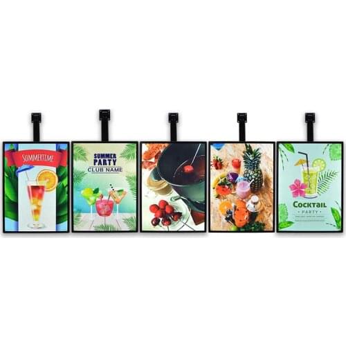 Hot selling shop shopping mall aluminum frame led advertising light box