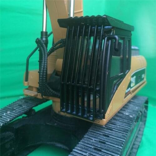 Simulation Cab Protective Net Full Metal Driving Cab Cover for HUINA 580 15 channel 350/550/570 RC Excavator Accessories
