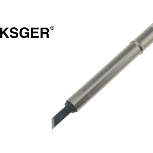 KSGER T12-KU XA-Grade Solder Soldering Iron Tips For Hakko FX951 T12 Soldering Station STM32 OLED T12 Digital Controller