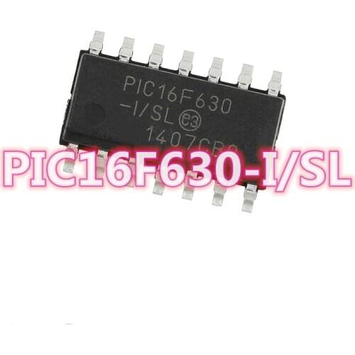 Good quality PIC16F630-I/SL PIC16F630 16F630-I/SL 16F630 SOP14 microcontroller/8 bit Free shipping