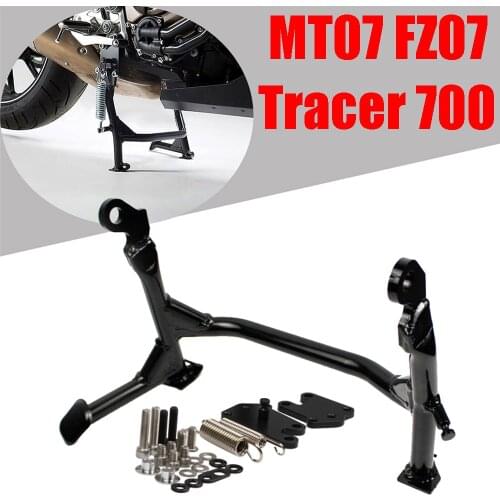 Motorcycle Middle Kickstand Center stand Central Parking Firm Holder Support Bracket For Yamaha MT07 MT-07 FZ07 Tracer 700 13-17
