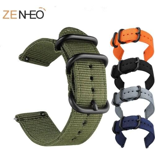 Nylon multicolor watch strap 22mm For Samsung Gear S3 Youth watch bands For Samsung Gear Smart watch accessories wrist bands