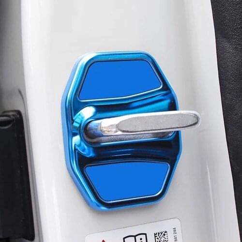 Car Styling Auto Door Lock Protective Cover Buckle Case For E28 E30 E34 E36 E39 E46 E53 E60 E61 Accessories