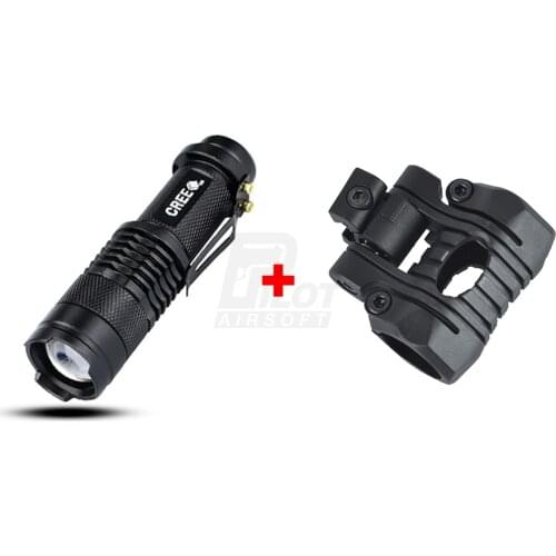 Pilot Airsoft Tactical 5 Position Flashlight Mount For 20MM Rail OT0424 Element