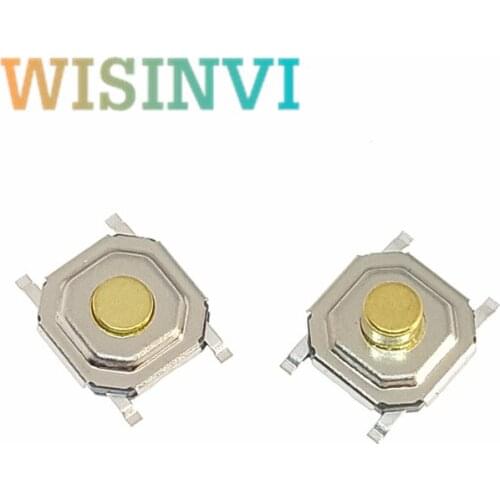 1000PCS 4x4x1.5mm SMD Tactile Tact Push Button Micro Switch 4*4*1.5mm Push Button Copper Head Keys Button 4pin