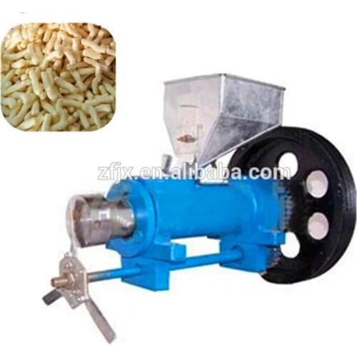 2016 hot sale 60 model multifunctional corn and rice puffed machine puffing maize snacks food extruder making machine ZF
