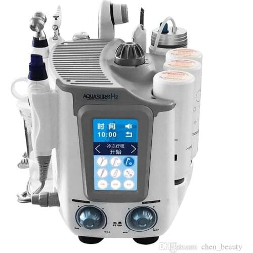 2019 oxygen spa aqua bubble dermabrasion face cleaning machine 7 In 1 Hydra Facial Machine skin rejuvenation anti-aging salon u