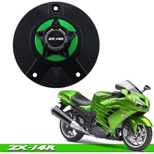 For KAWASAKI ZX-14R NINJA 2006-2016 Motorcycle Accessories CNC Cover ZX 14R Gas Fuel Tank Cap