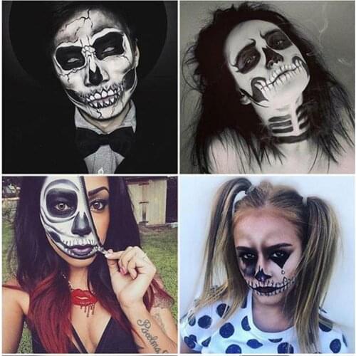 White Makeup Foundation Cream Concealer COS Halloween Makeup Zombie Face Make-Up Scenic Opera White Cream Wholesale