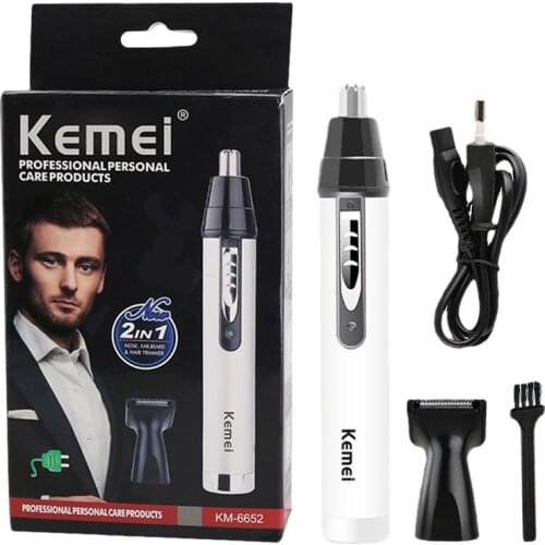 For Mens Shaver Rechargeable Hair Removal Eyebrow Trimer 3 in1 Electric Ear Nose Trimmer Safe Lasting Face Care Hair clipper