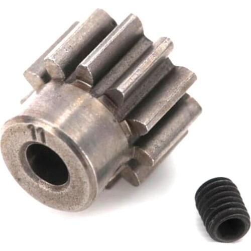 FBIL-Metal Motor Gear Pinion Gear 32P 11T 3.175Mm 6747 for TRAXXAS Rustler 4X4 TRX4 6X6 TRX6 RC Car Parts