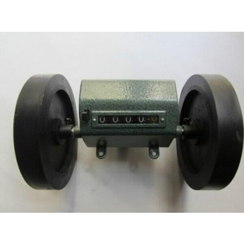 Z96-F Roller wheel mechanical counter meter Z96F textile printing artificial leather plastic film length record meter