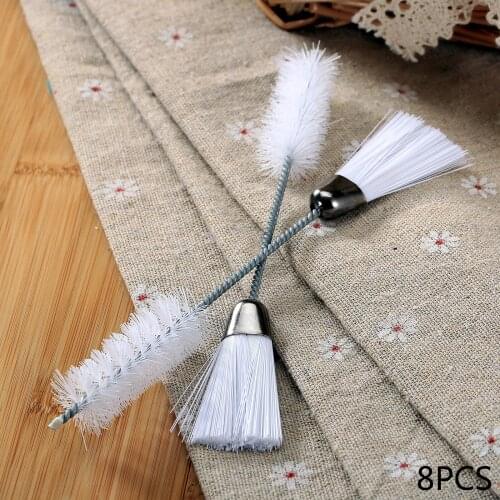 8Pc Multi-function Sewing Machine Clean Brush Household Double Ended Cleaning Brush for Embroidery Sewing Machine Craft Tool