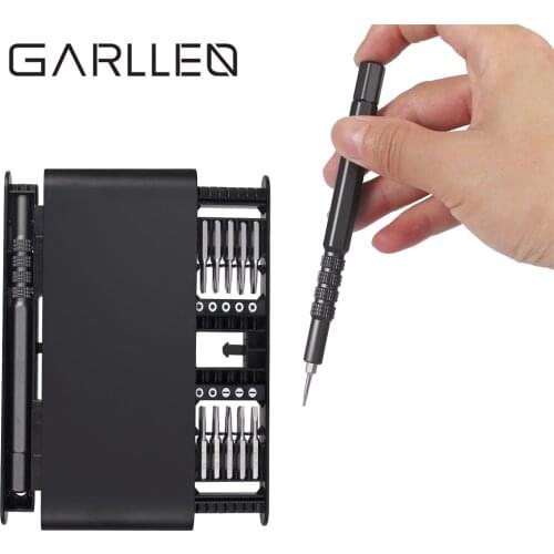 GARLLEN Magnetic Screwdriver 21 in 1 Bits Kit ScrewDriver Set Tool For Electronics Devices Eyeglasses Jewelry Daily Repair