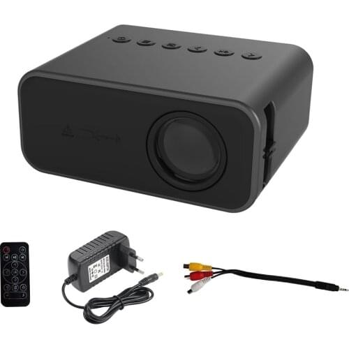 Mini Projector 1080P LED Cinema Projector Adjustable Portable Media Video Player YT500 Home Theater Cinema