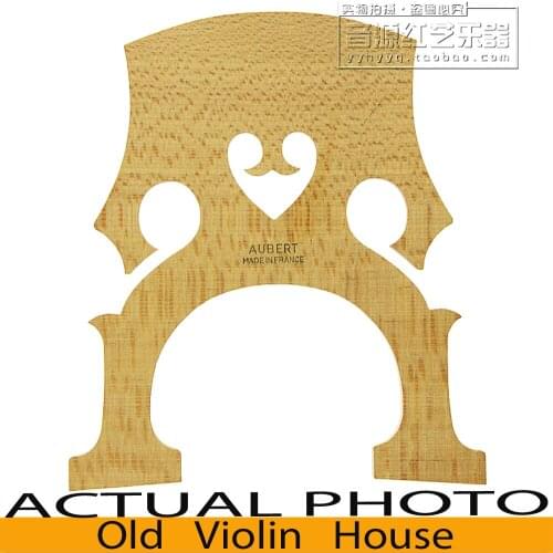 Genuine Aubert Cello French Style Bridge,Made in France.(92mm/90mm)