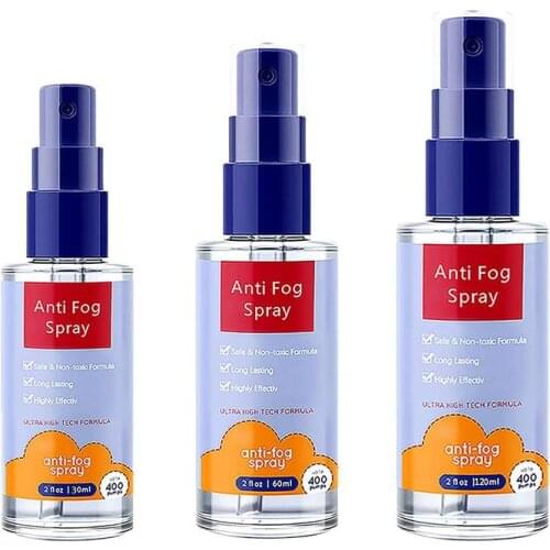 60/120ml Winter Car Windshield Mirror Anti-fog Spray Glasses Anti-fog Spray Car Supplies