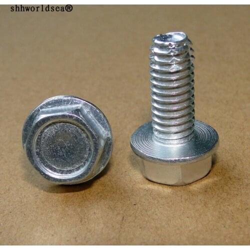 Shhworldsea car metal clip bolt Hex head bolt